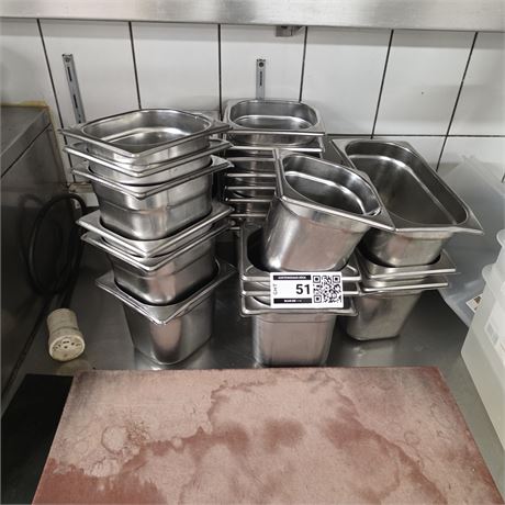 Posten Edelstahl-Aufbewahrungsbehälter - ID: 51-GHT